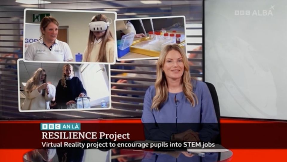 RESILIENCE Laboratory Science Workshop Featured on BBC An Là